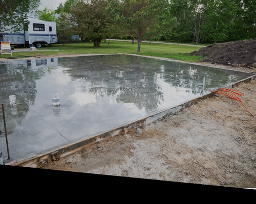 residential concrete slab foundation